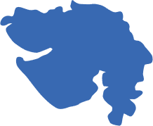 Gujarat state distribution for NARENDR surname