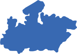 Madhya Pradesh state distribution for BABURAOC surname