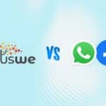 iMeUsWe vs WhatsApp and Facebook Groups